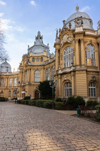 Macaristan Tarım Müzesi, Avusturya Barok tarzı bina Budapeşte, Macaristan, Doğu Avrupa City Park 'ta.
