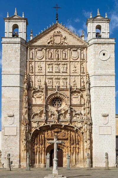 Fasaden Dominikanska Kyrkan San Pablo Före Detta Kloster Isabelline Stil — Stockfoto
