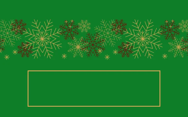 Weihnachten Schneeflocke Hintergrund Nahtloses Muster — Stockvektor
