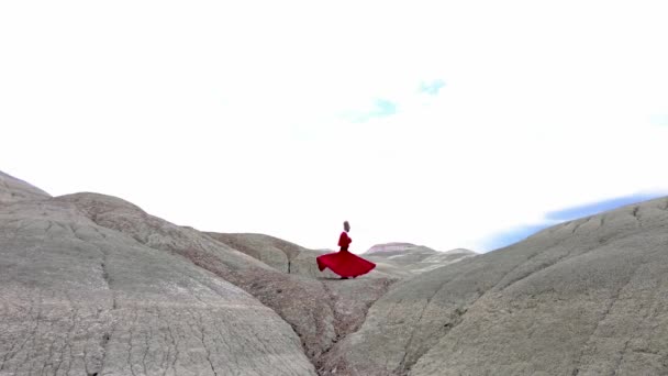Суфійський Танець Танцюрист Дервіш Семаз Вихор Дервіш Вихор Дервіш Людина — стокове відео