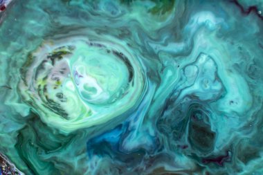 Mermer desenli akrilik doku, yeşil mermer zemin