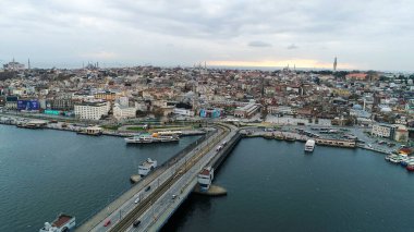 Ankara, Türkiye - 29 Şubat 2020: Hareket kaybı, Ankara kentinin panoramik manzarası. Ankara Türkiye 'nin başkentidir