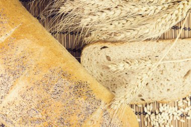 Buğday kulaklı kepekli ekmek