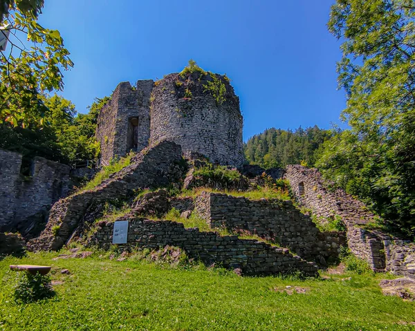 Starożytny Fort Bernie Szwajcaria — Zdjęcie stockowe