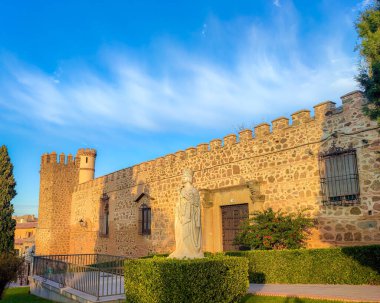 Toledo İspanya ve tarihi binaları.