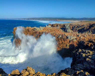 Vila Nova de Milfontes Portekiz yakınlarındaki Benzersiz Park.