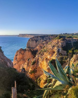 Lagos Portekiz 'de güzel uçurum.