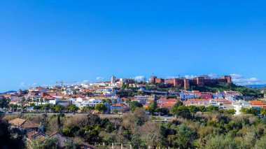 Portekiz 'de Silves Kasabası.