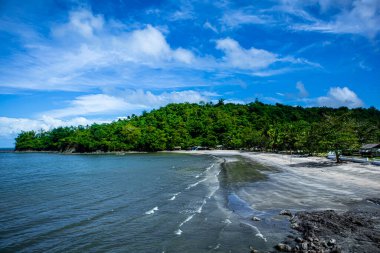 Talon Beach in Capiz Philippines near Roxas City.