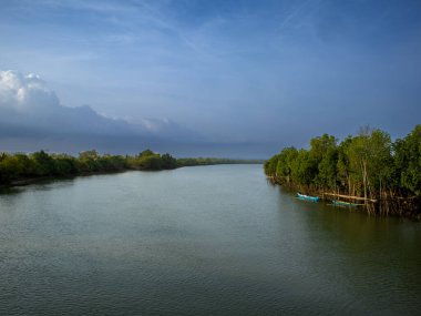 Filipinler 'deki Jalaur Nehri.