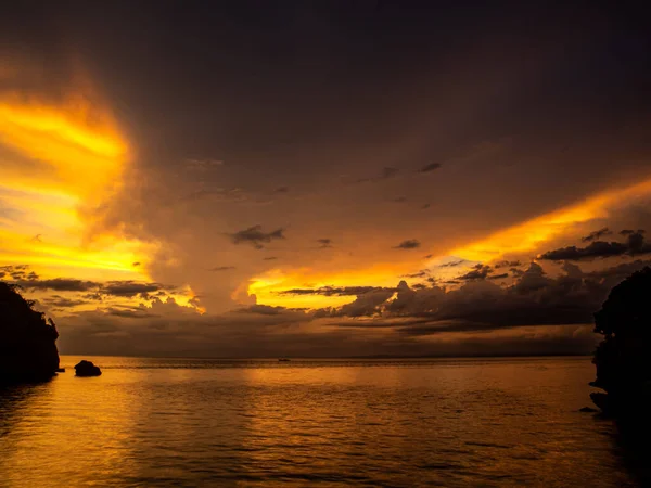 Sonnenaufgang Auf Guimaras Philippinen — Stockfoto
