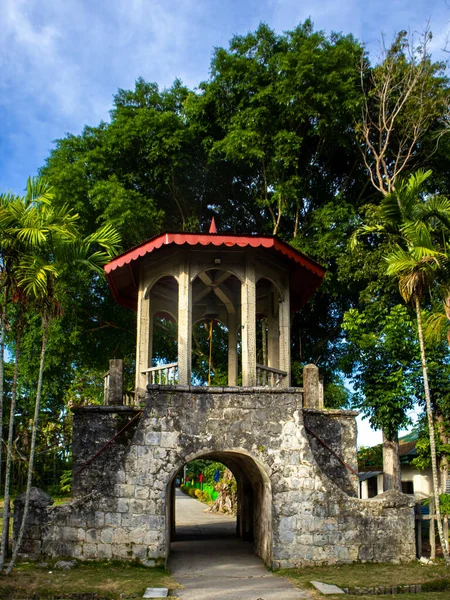 stock image Tunnel next to the Navas Church in Guimaras Philippines.