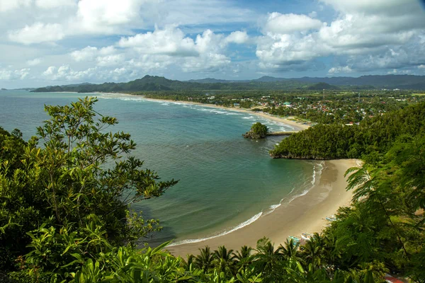 Blick Auf Den Strand Sipalay Philippinen Stockfoto