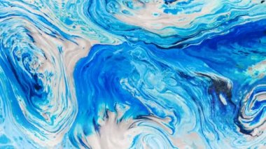 Kusursuz bir döngü, su ile soyut renkli bir arka plan. Video yerleştirme için iyi.