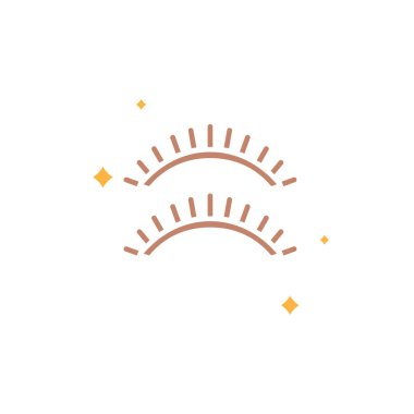 Makyaj aletleri, kuaför salonu, güzellik, kozmetik ürünleri, kadın ikonu. düzenlenebilir renk. düz simge biçimi.