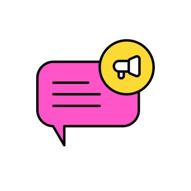 simge tam renk derecesi, yıldız geribildirim değerlendirmesi, yorum, balon sohbeti, mesaj, iletişim, sohbet, müşteri deneyimi. düzenlenebilir renk vuruşu ve dolgu. özet ve doldurulmuş renkli simge biçimi.