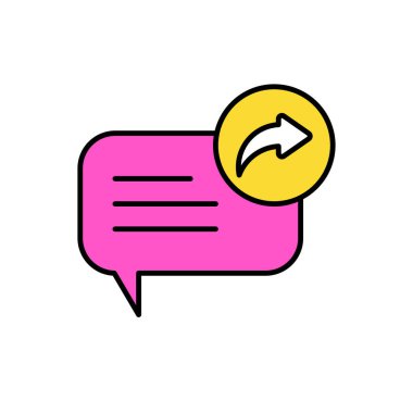 simge tam renk derecesi, yıldız geribildirim değerlendirmesi, yorum, balon sohbeti, mesaj, iletişim, sohbet, müşteri deneyimi. düzenlenebilir renk vuruşu ve dolgu. özet ve doldurulmuş renkli simge biçimi.