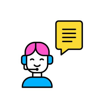 simge tam renk derecesi, yıldız geribildirim değerlendirmesi, yorum, balon sohbeti, mesaj, iletişim, sohbet, müşteri deneyimi. düzenlenebilir renk vuruşu ve dolgu. özet ve doldurulmuş renkli simge biçimi.