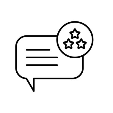 simge özeti geri bildirim, balon sohbeti, sohbet, yorum, değerlendirme, reyting, müşteri hizmetleri, yardım, destek, soru, müşteri deneyimi, düzenlenebilir renk. özet simgesi biçimi