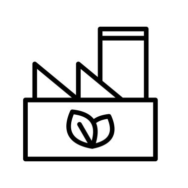 Dünya 'yı ve Ekolojiyi Kurtarma Simgesi ana hatları, yaprak, ağaç, endüstri, doğa, rozet ve daha fazlasını içerir. düzenlenebilir dosya, kullanımı kolay, satır simgesi biçimi.