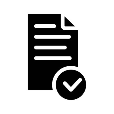 Simge Rengi Doğrulama, Kontrol, İnsan Kimliği, Onaylama, Belge, Parmak izi, Güvenlik ve daha fazlası. düzenlenebilir dosya, Glyph renk simgesi biçimi