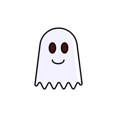 Cadılar Bayramı hakkında simge çizgisi rengi, hayalet, canavar, balkabağı, kafatası, korkunç ve daha çok taslak renk doldurma tarzı, illüstrasyon tarzı. Kullanımı kolay ve düzenlenebilir renk.