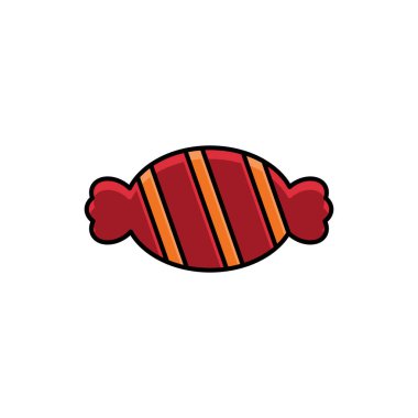 Cadılar Bayramı hakkında simge çizgisi rengi, hayalet, canavar, balkabağı, kafatası, korkunç ve daha çok taslak renk doldurma tarzı, illüstrasyon tarzı. Kullanımı kolay ve düzenlenebilir renk.