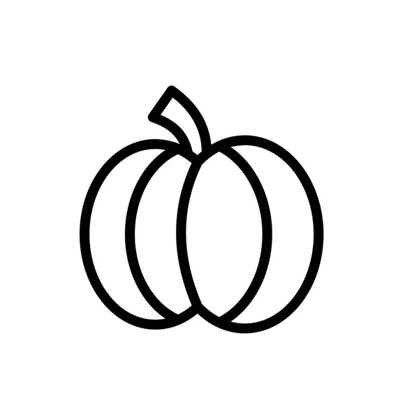 Ikona Halloween Zarys Stylu Styl Ilustracji Łatwy Obsłudze Edytowalny Kolor — Wektor stockowy