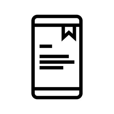 Icon Line, E-Learning, online learning. editable file.