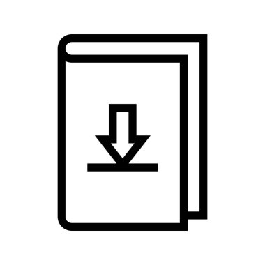 Icon Line, E-Learning, online learning. editable file.