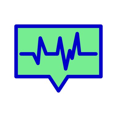 Simge sohbet istatistiği. düzenlenebilir dosya ve renk, vektör simgesi illüstrasyonu