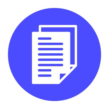 Simge Kopyalama ve Bloglama. düzenlenebilir dosya ve renk, vektör simgesi illüstrasyonu