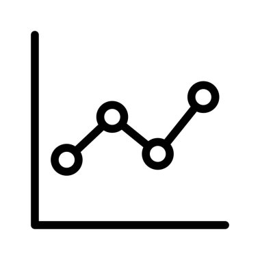Simge grafiği, grafik çubukları, para birimi çizelgesi. düzenlenebilir dosya ve renk