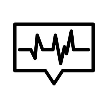 Simge sohbet istatistiği. düzenlenebilir dosya ve renk, vektör simgesi illüstrasyonu