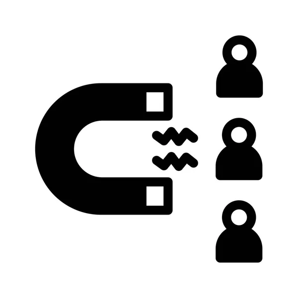 Icon Engagement Public Fichier Modifiable Couleur Illustration Icône Vectorielle — Image vectorielle