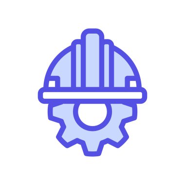 İşçi bayramı konsepti, miğfer, kask. düzenlenebilir dosya, vektör illüstrasyonu.