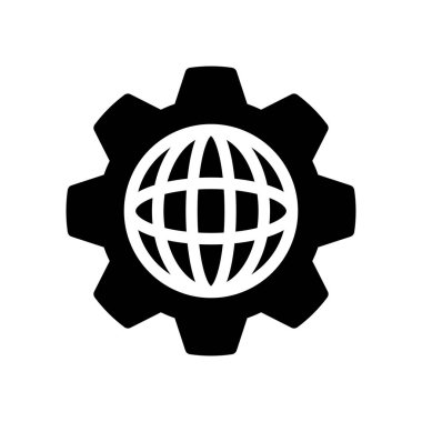 Konsept küre ve teçhizatlı ikon İşçi Bayramı, dünya işçi günü. düzenlenebilir dosya, vektör illüstrasyonu.