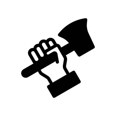 ikon İşçi Bayramı, El Yumruğu konseptiyle İşçi Hakkı.