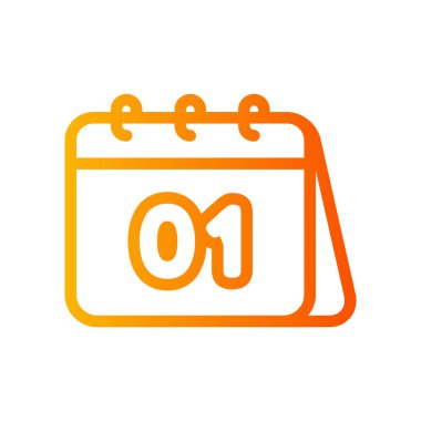 İşçi bayramı takvimi ya da kask takvimiyle ikon İşçi Bayramı. düzenlenebilir dosya, vektör illüstrasyonu.