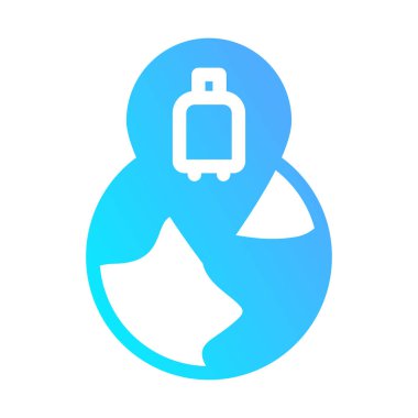 Simge Pin Konumu, Tatil ve Dünya, Holyday. düzenlenebilir dosya ve renk.