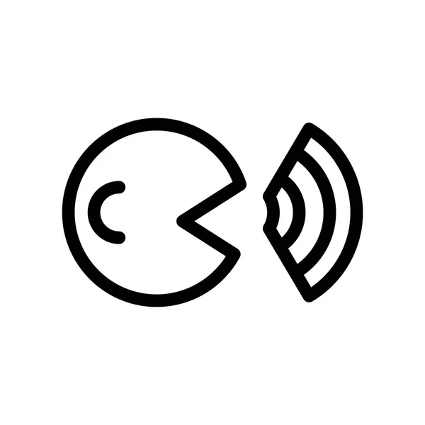 Comandă Icon Voice Smart Voice Internet Thing Wireless Semnal Ilustrație — Vector de stoc