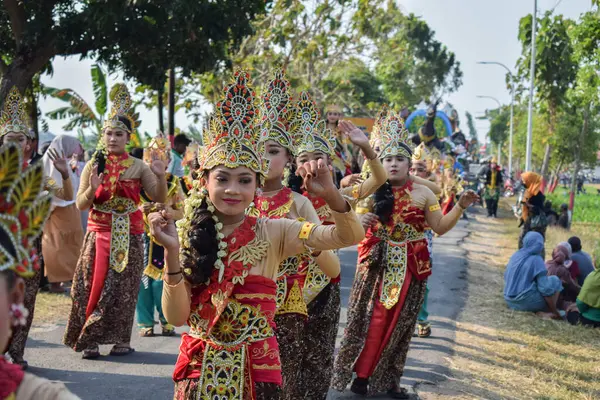 Tuban Indonézia 2023 Augusztus Indonéz Köztársaság Évfordulója Alkalmából Dasin Village — Stock Fotó