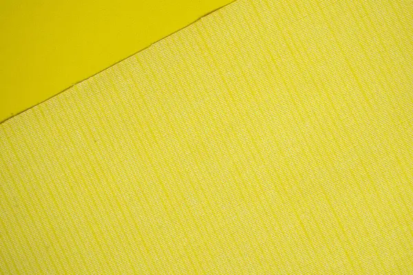Gele Achtergrond Textiel Met Kleine Textuur — Stockfoto