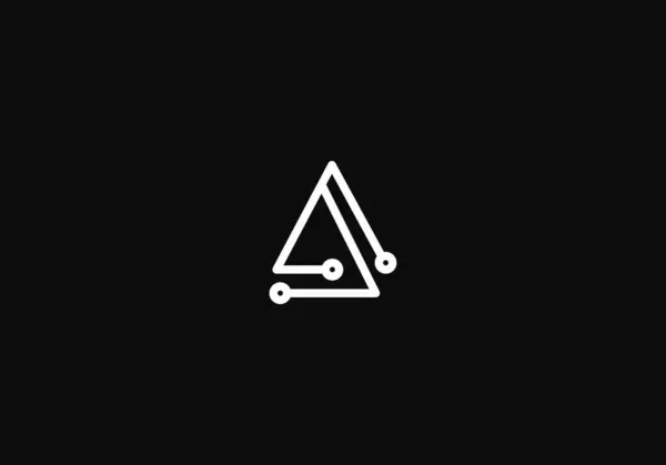 Λογότυπο Γράμμα Και Τεχνολογία Συνδεσιμότητα Τεχνολογία Τηλεπικοινωνίες Σύνδεση Λογότυπο Μοναδικό — Διανυσματικό Αρχείο