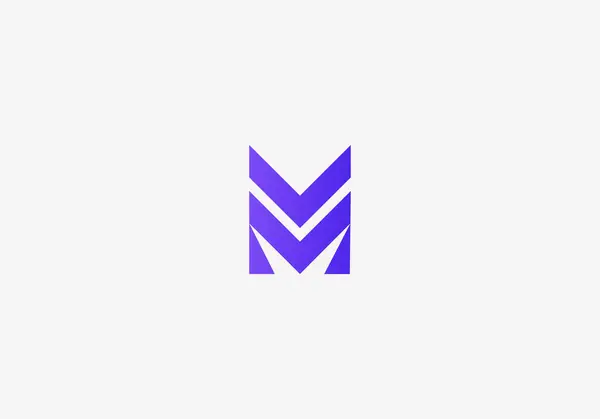 Logo Technology Letter Moderno Minimalista Tipografía Negocio Tecnología Color Editable — Vector de stock