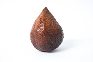 Yılan meyvesi izole edilmiş beyaz arkaplan