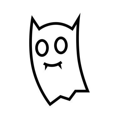 Cadılar Bayramı ikonu, Cadılar Bayramı ikonu, Ürkütücü, Korkunç, Ufuk, Basit ve Minimalist simge