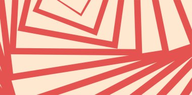 Soyut geometri yanılsaması arka plan, optik sanat çizimi. Retro pastel arkaplan deseni.