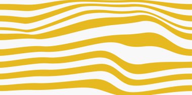 70 'lerin havalı hippi geçmişleri. Şekil değiştirilmiş optik illüzyon dalgası arka planı. Dalgalanma efekti çizgili çizgi yapısı.