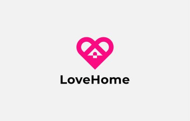 Logo Home ve Shape Line konseptine bayılıyorum. Konut, Ajans ve Gayrimenkul. Düzenlenebilir dosya